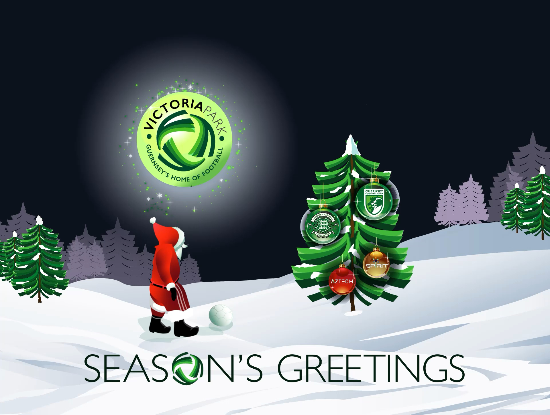 Seasons Greetings from Victoria Park