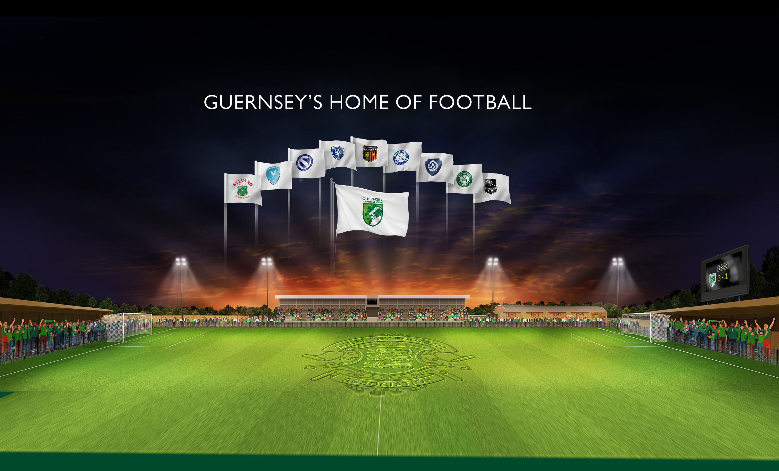 guernsey's home of football