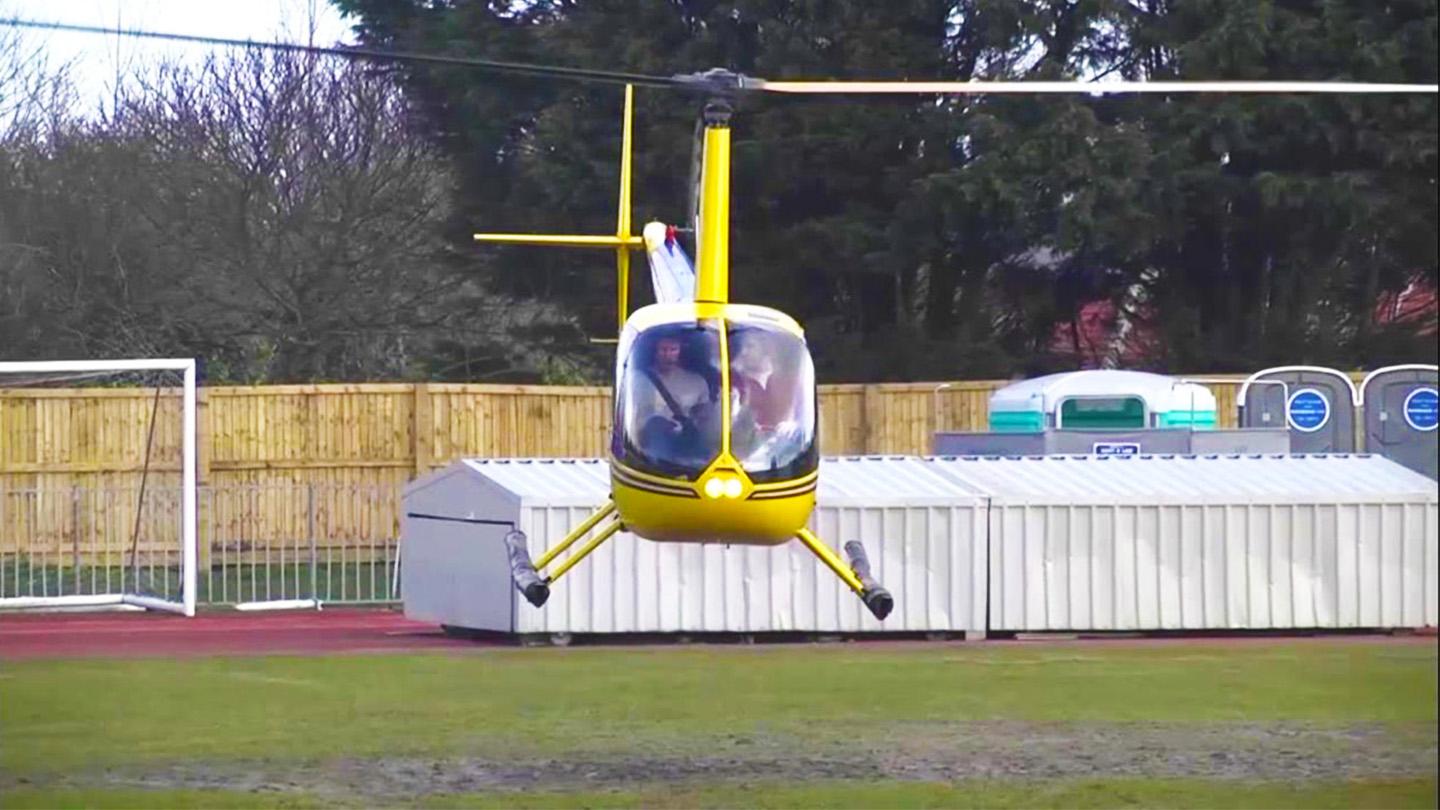 Helicopter Victoria Park