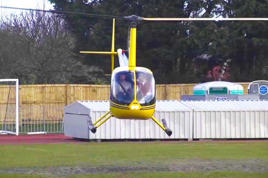 Helicopter Victoria Park