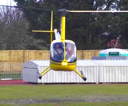Helicopter Victoria Park